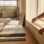 Granitowe parapety na wymiar od MSG GRANIT, precyzyjne wykończenie i trwała powierzchnia