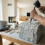 Kamieniarstwo MSG GRANIT – blat kuchenny z naturalnego kamienia, precyzyjne wykończenie krawędzi